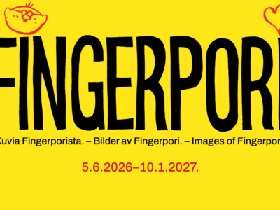 Syyskuu: Pertti Jarla: Fingerpori. Kuvia Fingerporista