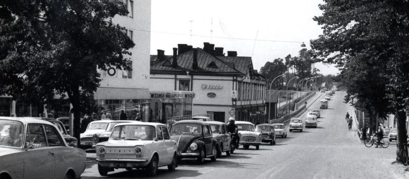Lauantainen iltapäivä Porvoossa vuonna 1964.